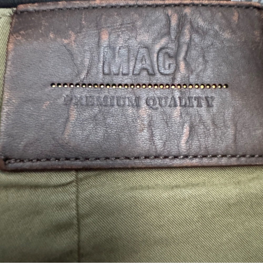 MAC Collection Men’s 29×27 Cargo Pants Green Khaki Utility Pockets Tapered Fit - Picture 5 of 9